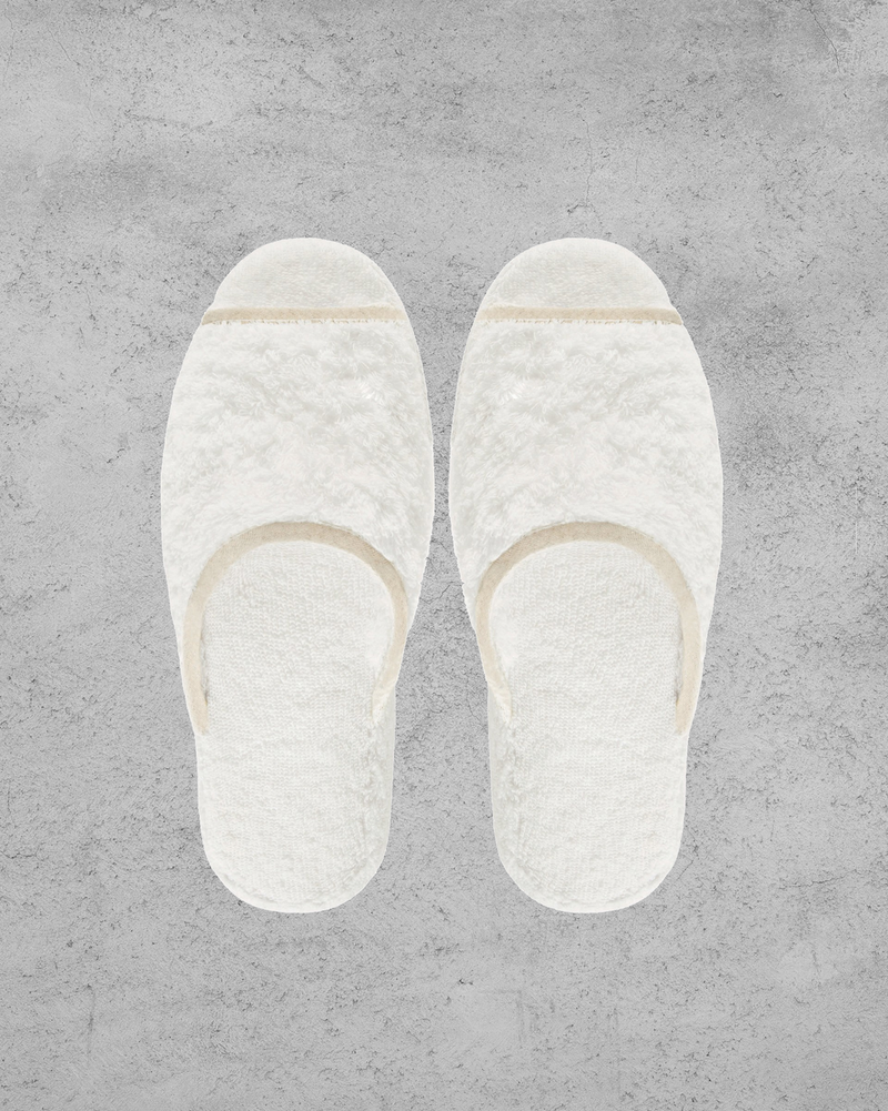 Papuci Linen Snow