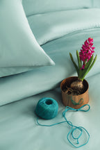 Simply Satin Mint Blue - Seninătatea Albastrului, Rafinament În Fiecare Fir